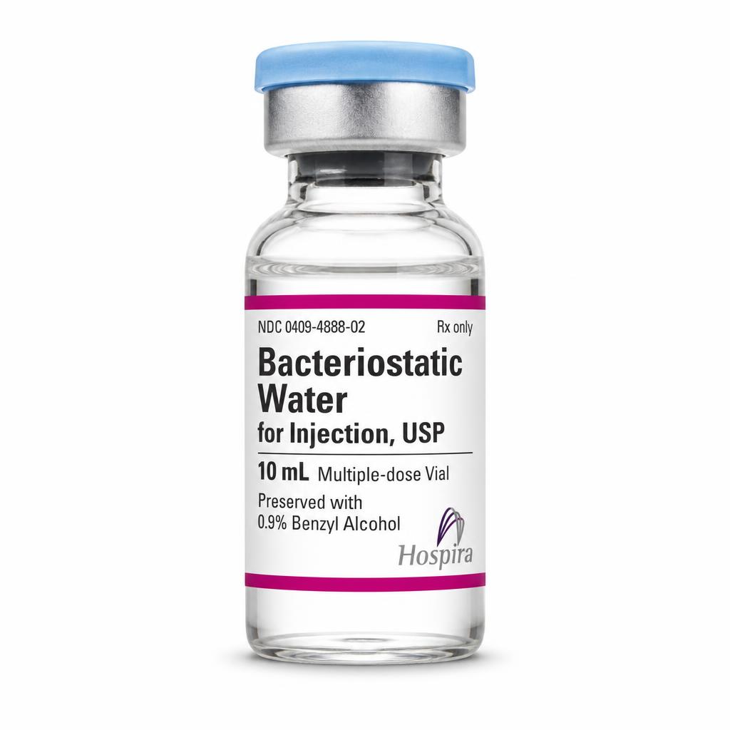 Vial de Agua Bacteriostática 10ml