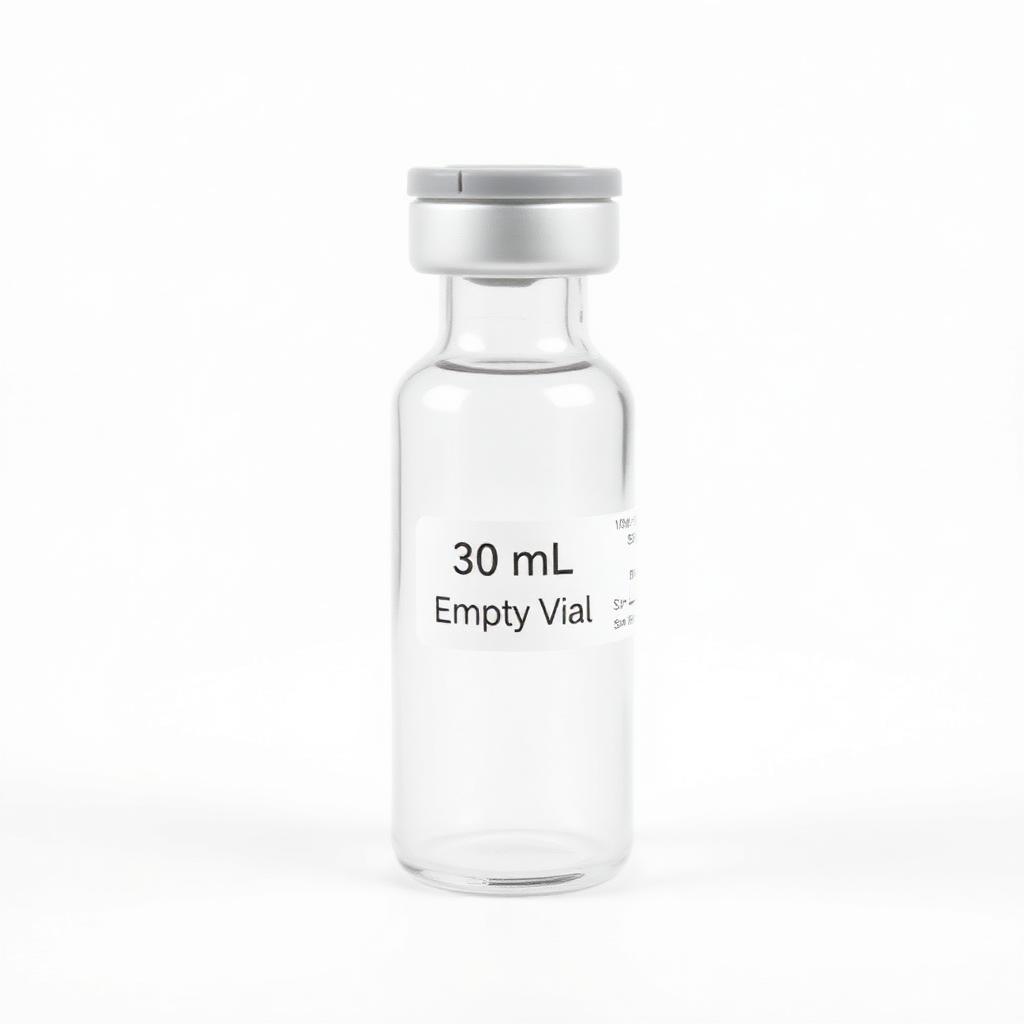Vial Estéril Vacío 30ml